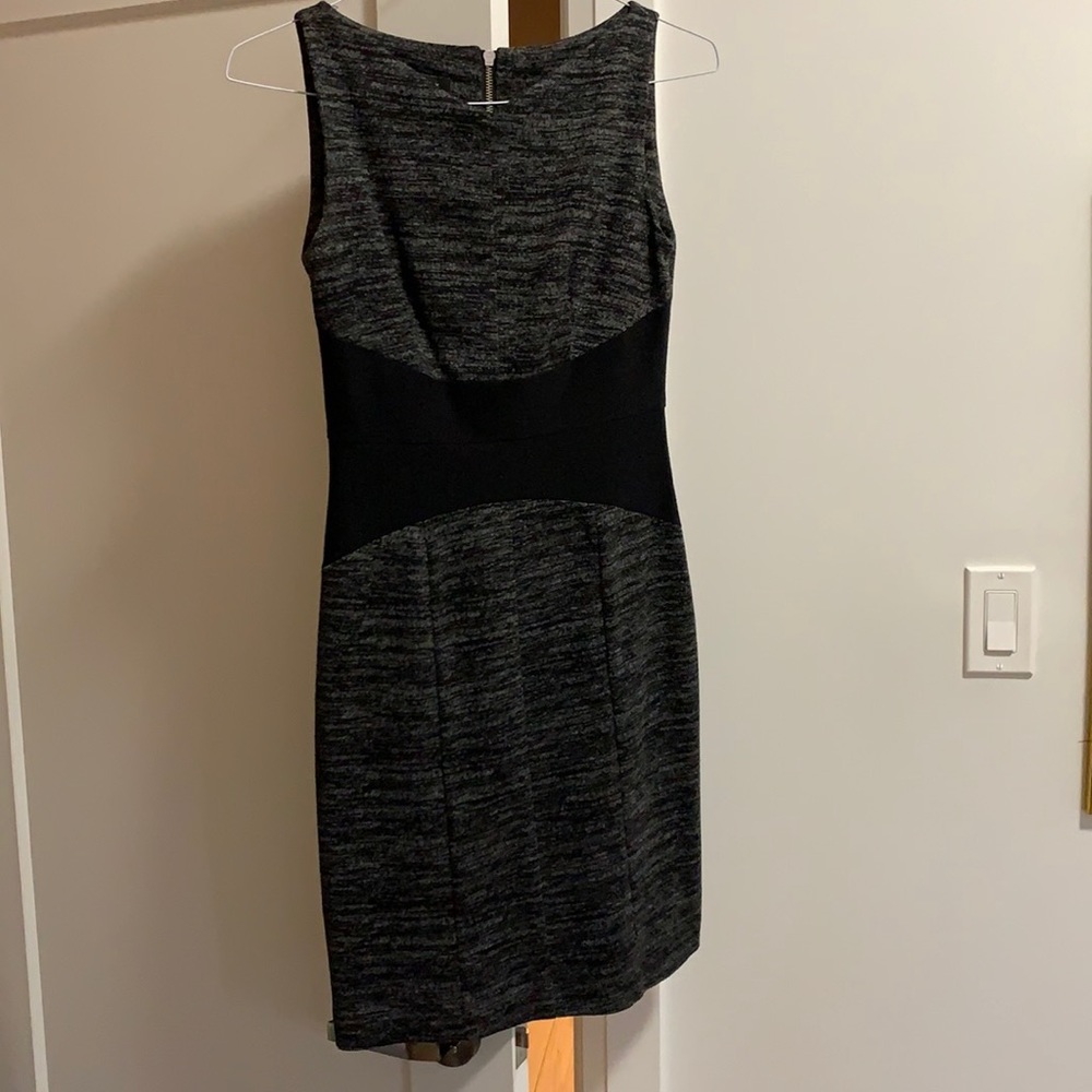 Grey and black Periphery work dress